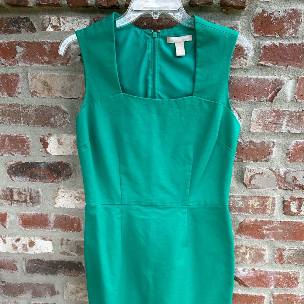 Banana republic Emerald green dress size 8. EUC